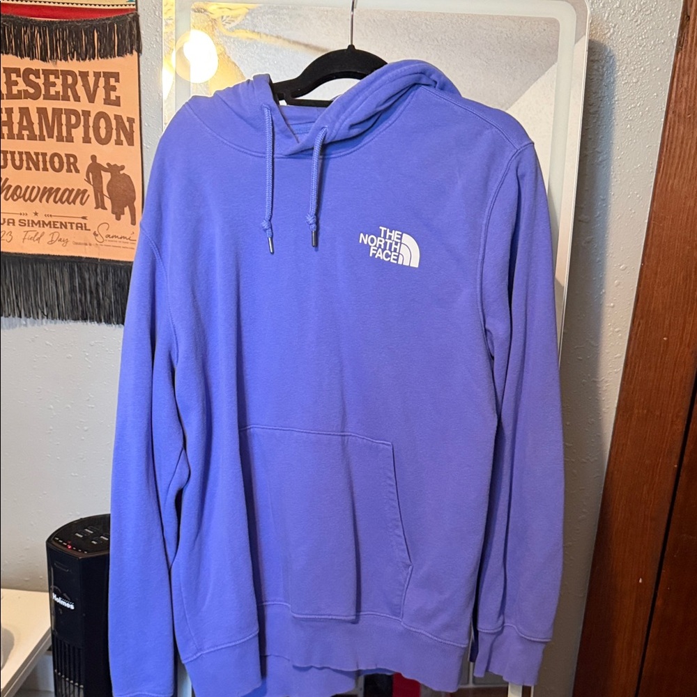 The North Face Men's Purple Hoodie